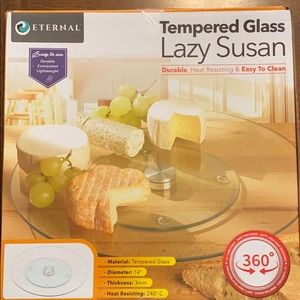 Tempered Glass Lazy Susan